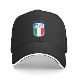 Boné de beisebol com logotipo Itália Football Team para homens e mulheres, chapéu cavalo Anime para crianças - Image 1