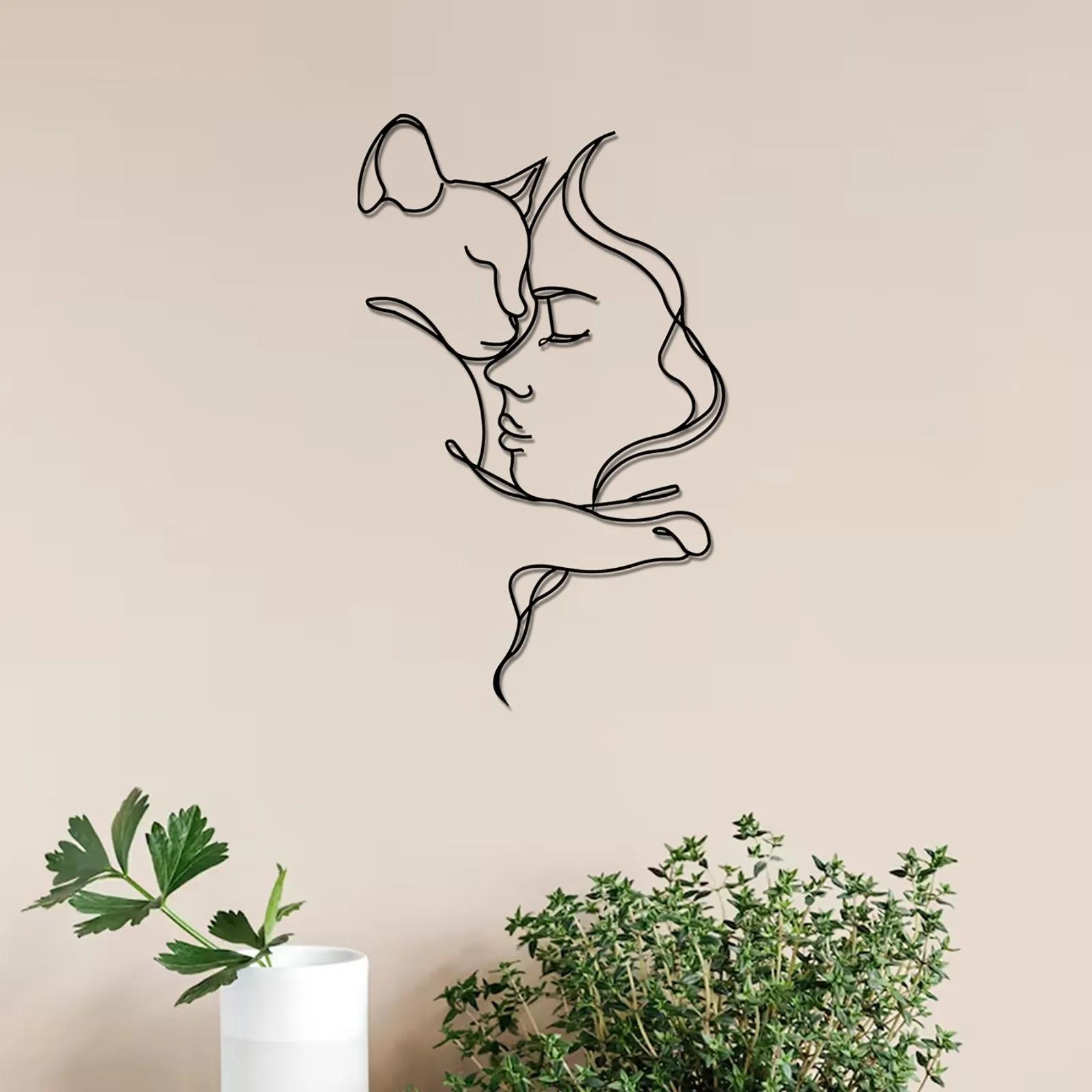 Decorações de parede de arte realista, pingentes, decoração artística, adesivos de parede para crianças, decalques de flores - Image 1