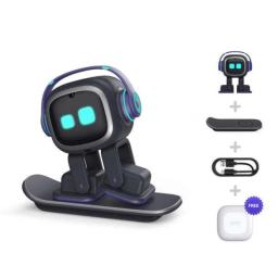 O cachorro robô de mesa EMO robô AI é um companheiro de robô interativo para animais de estimação e crianças que suporta controle de voz ChatGPT - Image 2