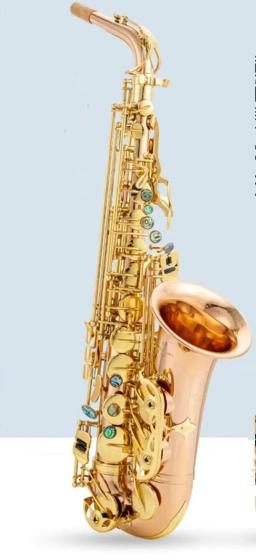 A-W01 fósforo cobre saxofone alto, instrumento musical, E sax série, bocal, palhetas, caso do pescoço, alta qualidade, novo, 2023 - Image 2