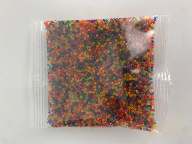 Recarga de Munição para Splat Gun com 10.000 Bolas de Polímero Coloridas - Acessórios para Brincadeiras e Decoração de Vasos