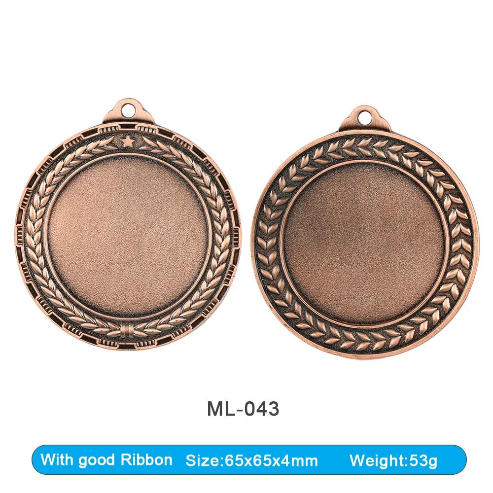 Medalhas Em Branco Para Jogos De Competição, Qualquer Jogos De Competição Prêmios, Ouro, Prata, Bronze, Medalha Comemorativa, Lembrança Personalizada - Image 1