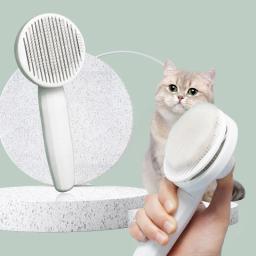 Pente mágico para gato e cão, depilação universal, um clique flutuante, suprimentos de beleza - Image 1