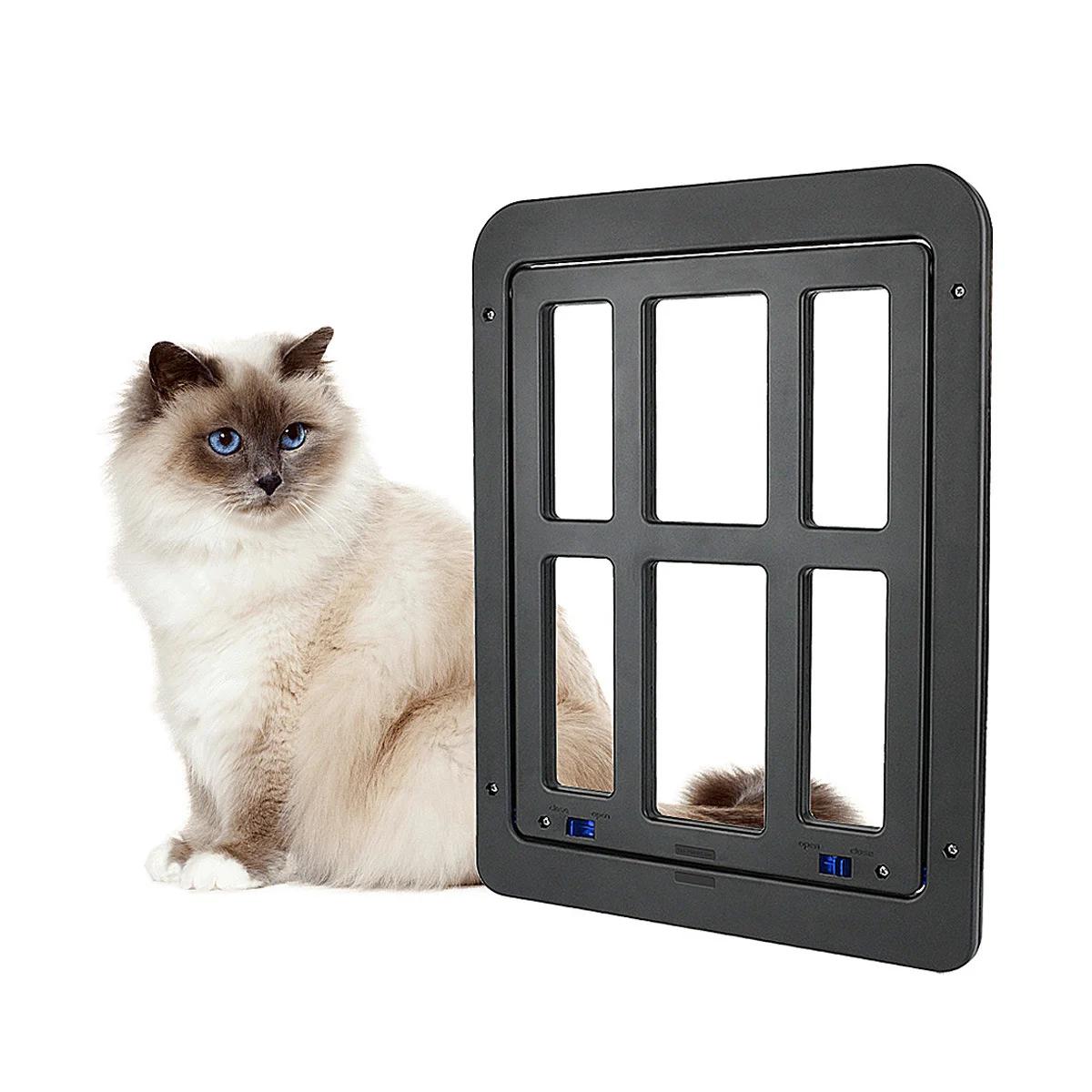 Porta Interior com Ímã para Animais de Estimação, Portão Grande Cão Portão, Flap Net, Portão Pátio Janela, Portão Exterior, Apto para Qualquer Animais, Exterior - Image 1