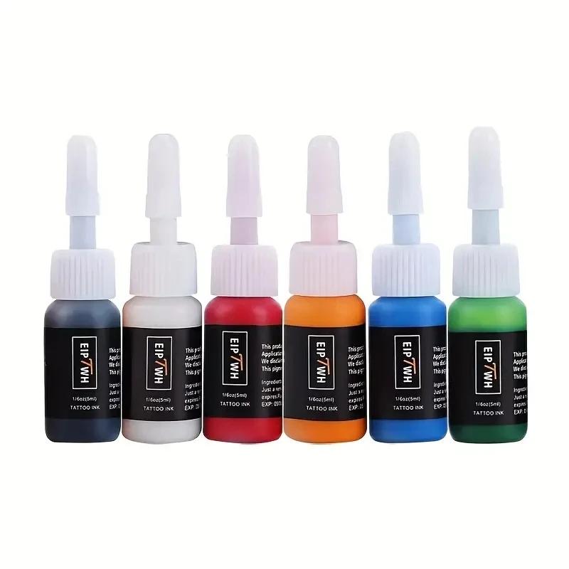 Combinação de tinta colorida tatuagem, Combinação profissional do pigmento, Produtos duradouros da tatuagem, 6 8 10 14 - Image 1
