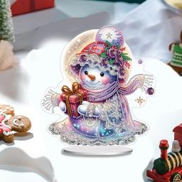 Kits De Ornamento De Pintura Diamante, Formas Especiais, Redondas, Redondas, DIY, Arte Diamante, Decorações De Mesa Para Adultos, Iniciantes, 5D - Image 5