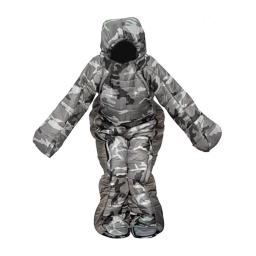 Estrangeiro saco de dormir acampamento à prova dwaterproof água saco de dormir toe abertura de dormir universal wearable saco de dormir de corpo inteiro - Image 1