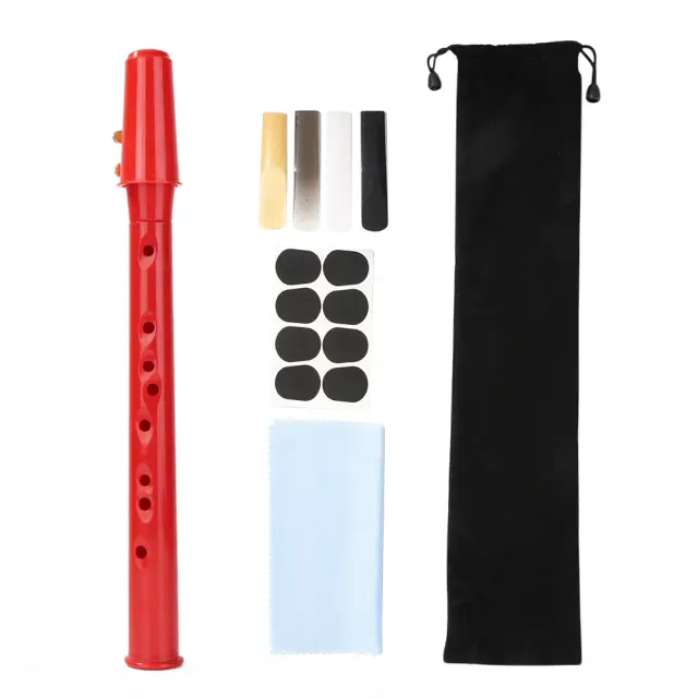 Mini saxofone de bolso profissional com 8 furos e acessórios - Ideal para iniciantes e amantes da música