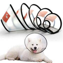 Coleira protetora anti-mordida para animais de estimação, gatos e cães Health Protection Cover, coleira anti-mordida, recuperação do cone do pescoço, 9 tamanhos - Image 5