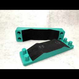 Molde de dedo profissional S27 - formato côncavo com protuberancias de metal para fazer baralhos tecnológicos DIY, kit para iniciantes - Image 2