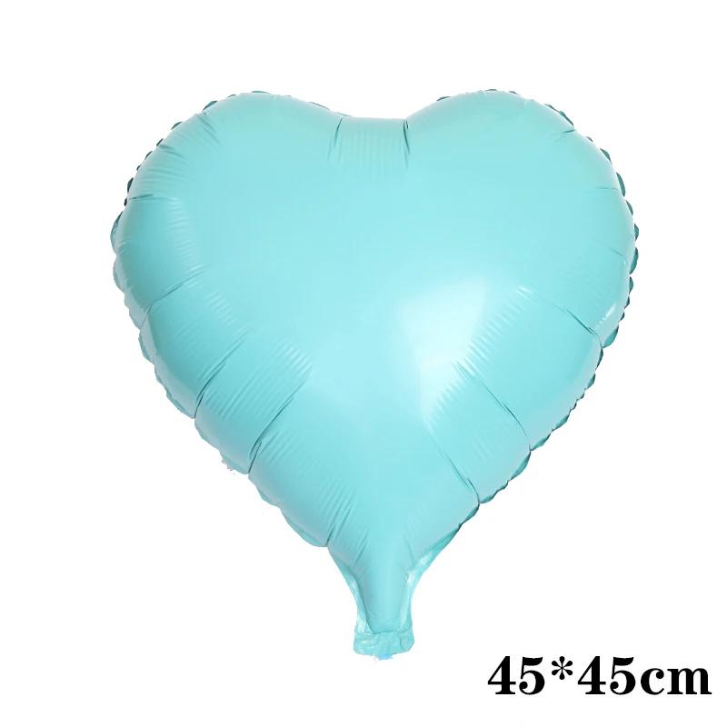 Balões da folha do coração do amor para a decoração do casamento, feriado, par, romântico, proposta, festa de aniversário, ornamento, 18 ", 1 PC, 5 PCes, 10 PCes - Image 1