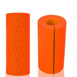 Haltere Fitness Equipment, Alças de barra grossa, Puxe o suporte de halterofilismo, Silicone Anti-Slip Protect Pad, Body Building - Image 1
