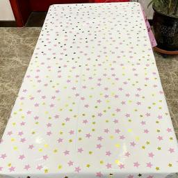 toalha de mesa descartável, adequada para reuniões de festas, decoração de festas de aniversário, especial à prova de óleo, à prova d'água - Image 5