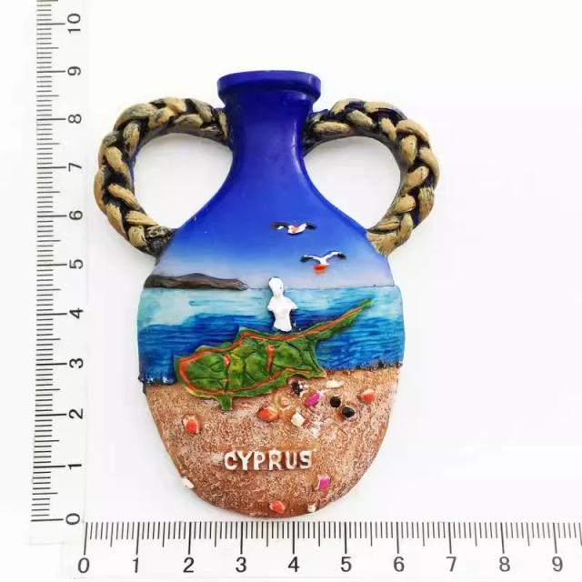 Memoráveis Ímãs Magnéticos do Curso Criativo: Artes Decorativas e Presentes de Mão em Estilo Mediterrâneo