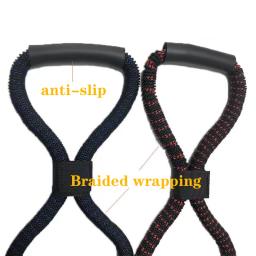 Bandas De Exercício De Resistência Elástica, Equipamentos de fitness, Puxar corda, 8 palavra expansor de peito, Tubulação do treinamento muscular, Yoga, Ginásio, Tensão - Image 4