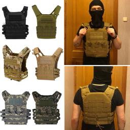 Colete tático leve JPC, Armadura corporal ao ar livre impermeável, Plate Carrier Hunting Vest, Equipamento de segurança da selva, Jogo CS - Image 1