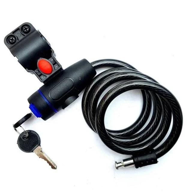 Armário de Segurança para Bicicletas e Motocicletas com Cadeado de Cadeia de Aço Inoxidável e Trole para Ciclismo e E-Bikes