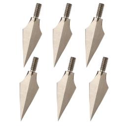 Broadheads para Archery Hunting, Broadheads para nosso eixo de 6,25 ", 77 Grain Willow-Leaf, Broad, pontas de parafuso, afiadas Screw-In Arrow Heads, 6 pcs, 12 pcs, 24 pcs - Image 5