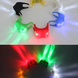 Bicicleta dianteira e luz traseira, silicone levou luz, impermeável, acessórios de segurança, ciclismo noturno, mountain bike - Image 2