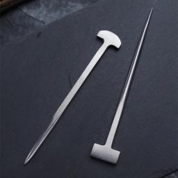 Agulha em T de aço inoxidável para sushi shop, unha de enguia estilo japonês para restaurante, cozinha culinária, ferramenta de cozinha, peixe Spike, 304 - Image 5