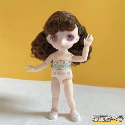 Corpo de boneca de anime para meninas, vestir, fofo, pequeno, fofo, brinquedos para crianças, 1, 8, 16cm, 23cm - Image 5