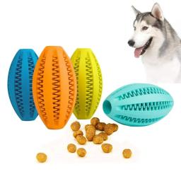 Mastigar Brinquedos para Pet Dog, Limpeza de dentes, Lanche bola, Borracha Natural, Super Resistente, Bouncy Interativo, Pet Shop - Image 1