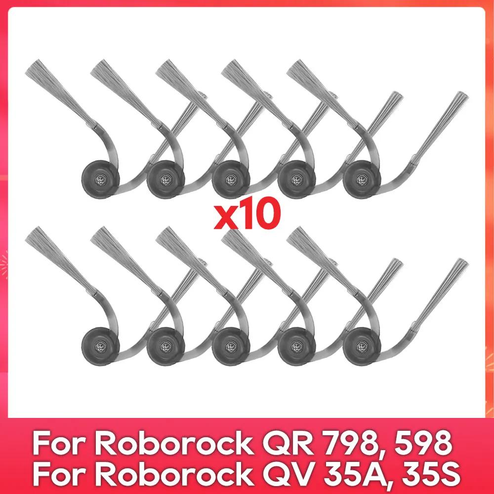 Compatível com ( Roborock Qrevo L / QV 35A / QV 35S / QR 598 / QR 798 ) Peças e Acessórios Escova Principal Lateral Filtro Mopa Saco de Poeira Kit - Image 1