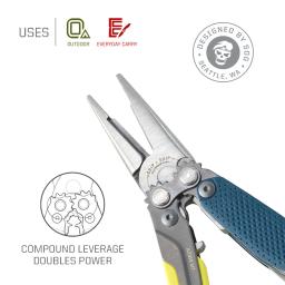 Sog 5 em 1 mini alicate multiferramenta compacto leve edc bolso faca caça pesca suprimentos de acampamento micro ferramentas equipamentos - Image 2