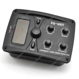 Captador de guitarra acústica com afinador LCD, EQ equalizador Preamp, Captador Piezo Folk, acessórios de guitarra, série 2 bandas, 3 bandas, 4 bandas - Image 2