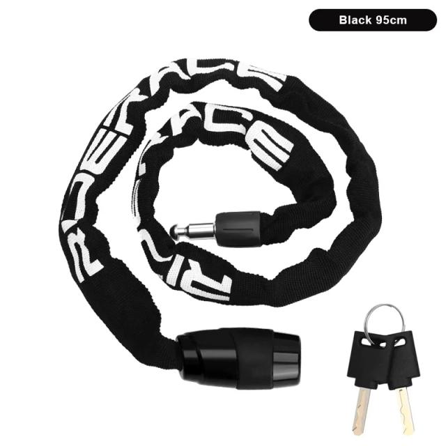 Cadeado de Metal Reforçado para Bicicleta e Scooter com Segurança Anti-Roubo e 2 Chaves