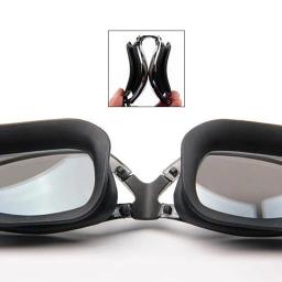 Óculos de natação anti-nevoeiro profissionais para homens e mulheres, impermeável, ajustável, silicone, lente de proteção UV, presentes para adultos - Image 4