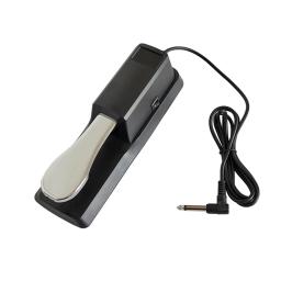 Teclado Piano Pedal Polaridade Switch Anti Slip Sustain Pedal para Treinamento Reparação Performance Music Instrument Parts Exercício - Image 3