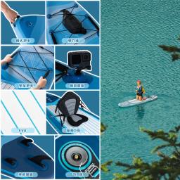 Placa inflável do esqui aquático, profissional em pé à deriva sup, paddle board, surf ao ar livre - Image 2