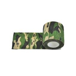 1/6/10 pces exército camuflagem elástica envoltório fita auto adesivo esportes protetor tornozelo joelho dedo braço bandagem - Image 3