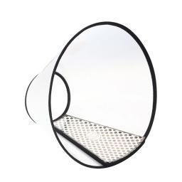 Cão gato cone colar para após a cirurgia anti-mordida lamber cão recuperação collar elizabetano translúcido reutilizável macio cão cone S-3Xl - Image 2
