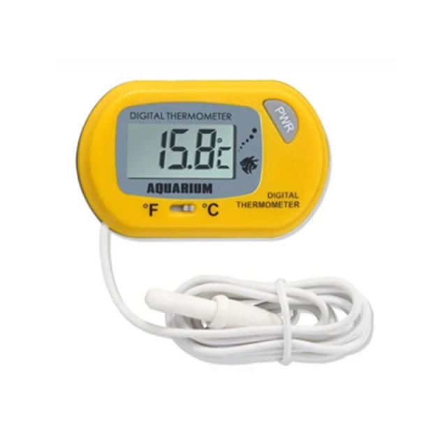 Termômetro Digital para Aquário com Ventosa - Sensor de Temperatura Atualizado para Tanques de Peixes