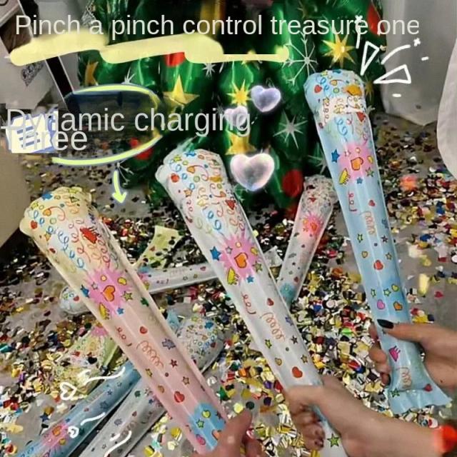 Arma de Fogos de Artifício Inflável Automática para Festas e Aniversários Surpreendentes