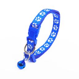 Coleira colorida para cães e gatos, padrão pequeno com sino, gravatas borboleta ajustáveis, faixa diy, suprimentos para animais de estimação, acessórios para cachorros - Image 4