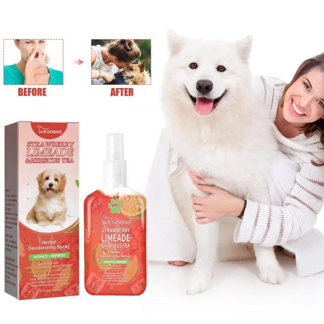 Eliminador de Odor para Pets: Spray Líquido com Fragrância Refrescante e Duradoura para Cães e Gatos