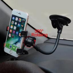 Crouch-Suporte do telefone móvel do carro, 360 graus, painel flexível, pára-brisa, montagem GPS, mesa de mesa, suporte celular, universal - Image 4
