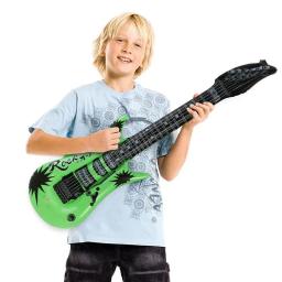 Balões de guitarra insufláveis para adultos e crianças, instrumento musical, adereços de festa, favor de carnaval, decoração de aniversário, 6 pçs - Image 3