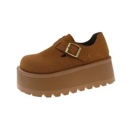 Sapatos de plataforma Mary Jane para mulheres, slides de deslizamento, casuais, conforto, ao ar livre, preguiçosos, inverno, moda - Image 6
