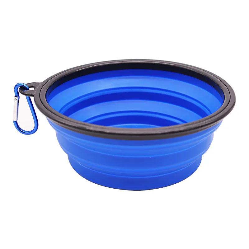 Tigela dobrável de comida para animais de estimação, Alimentador grande ao ar livre Recipiente portátil para cachorro e cachorro, Alimentador de água - Image 1