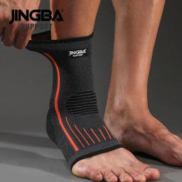 JINGBA Support-3D Compressão Nylon Strap e cinto protetor de tornozelo, cinta, protetora, futebol, basquete, 1 pc - Image 1