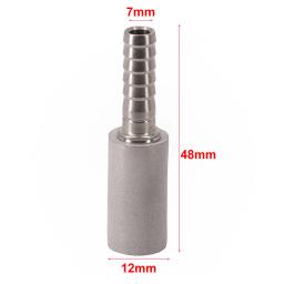 Carbonação de cerveja de pedra de aeração para fabricação de vinho de cerveja 0,5 /2 micrômetros 1 peça 48x12x7mm acessórios de aço inoxidável - Image 1
