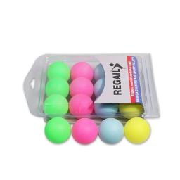Bolas De Plástico De Tênis De Mesa, Bolas Bouncy, Decoração De Festa, Jogos De Entretenimento, Atacado, Pacote 12 - Image 6