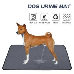 Reutilizável Dog Urine Mat Super Absorvente, Pet Pee Mat, Cat Puppy Training Fralda, Pet Shop Assento de carro, Assento de carro, Sofá - Image 1