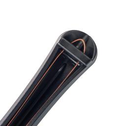 Akusticus Estilo Carbon Fiber Violoncelo Tailpiece, 4/4 Professional Ajustador Cordas, BrassTailgut, Deluxe - Image 4