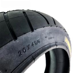 Pneu gordo para bicicleta 20x4.0 1/4 e-bike motocicleta 20 polegadas 20x3.0 tubo de pneu gordo peças de reposição para ciclismo - Image 2