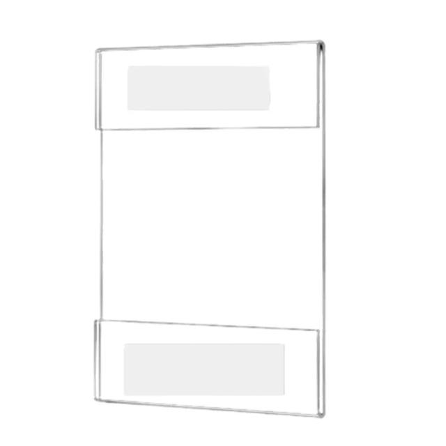 Moldura Acrílica Sem Perfuração para Fotos e Etiquetas de Preço - Decoração Moderna para Casa A4/A5/A6